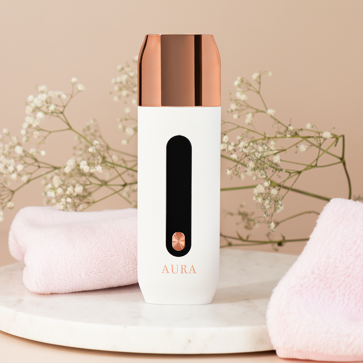 【8折優惠】Aura Purity 超聲波排毒緊膚美容儀 ♥再送Rejuvenation 3支