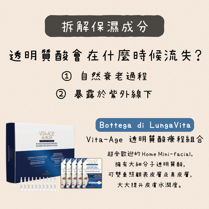 Vita-Age Beauty Forever Set 透明質酸療程(10次)組合