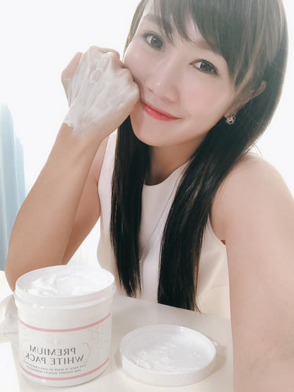 ◍日本正貨◍ 美白面膜 Premium White Pack 400G